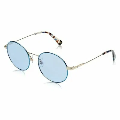 Web Eyewear Ladies' Sunglasses  We0254  49 Mm Gbby2 In Blue