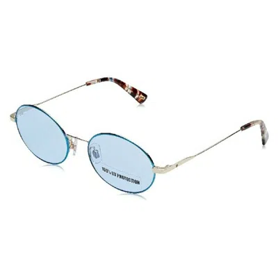 Web Eyewear Ladies' Sunglasses  We0255  51 Mm Gbby2 In Blue
