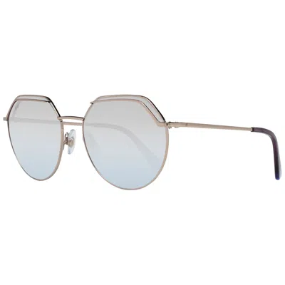 Web Eyewear Ladies' Sunglasses  We0258-5834z  58 Mm Gbby2 In Gold
