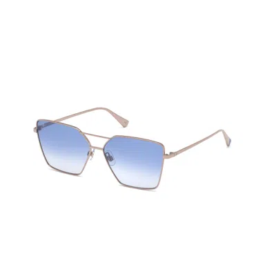 Web Eyewear Ladies' Sunglasses  We0268-5834w  58 Mm Gbby2 In Blue