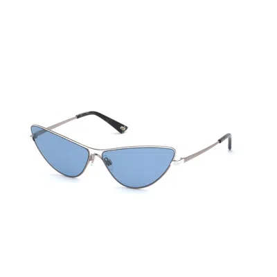 Web Eyewear Ladies' Sunglasses  We0269-6534v  65 Mm Gbby2 In Blue
