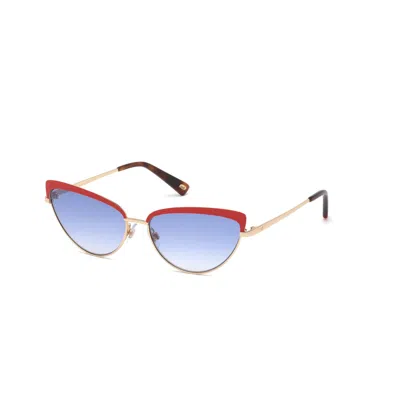 Web Eyewear Ladies' Sunglasses  We0272-5932w  59 Mm Gbby2 In Blue