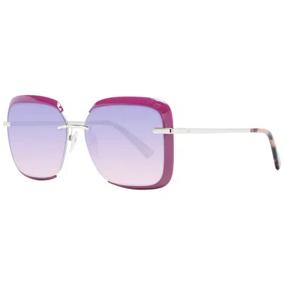 Web Eyewear Ladies' Sunglasses  We0284 5481z Gbby2 In Pink