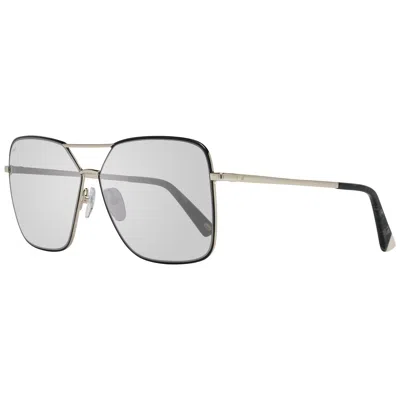 Web Eyewear Ladies' Sunglasses  We0285 5932b  59 Mm Gbby2 In Gray