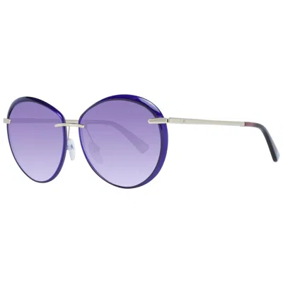 Web Eyewear Ladies' Sunglasses  We0297 5790w Gbby2 In Blue