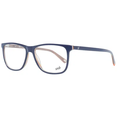 Web Eyewear Men' Spectacle Frame  We5224 54092 Gbby2 In Blue