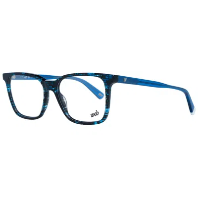 Web Eyewear Men' Spectacle Frame  We5312 52055 Gbby2 In Blue