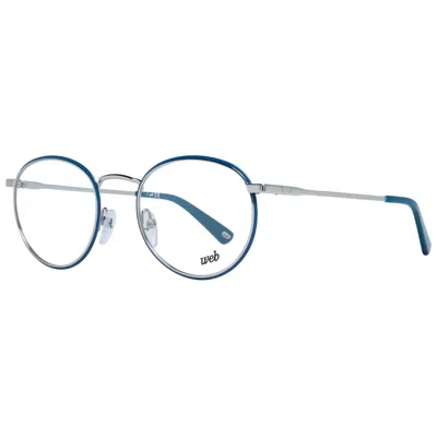 Web Eyewear Men' Spectacle Frame  We5367 51016 Gbby2 In Blue