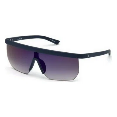 Web Eyewear Men's Sunglasses  We0221e Gbby2 In Blue