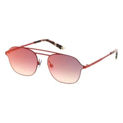 Web Eyewear Men's Sunglasses  We0248-67g  58 Mm Gbby2 In Red