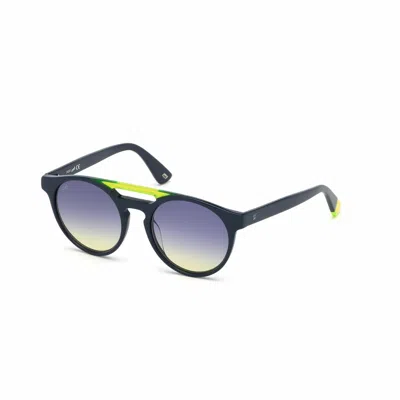 Web Eyewear Men's Sunglasses  We0262 5190w Gbby2 In Blue