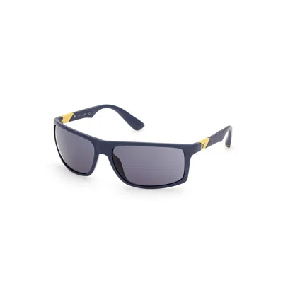 Web Eyewear Men's Sunglasses  We0293-6392v  63 Mm Gbby2 In Black
