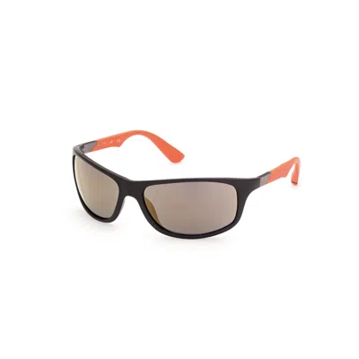 Web Eyewear Men's Sunglasses  We0294-6405c  64 Mm Gbby2 In Brown