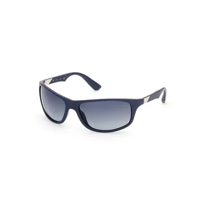 Web Eyewear Men's Sunglasses  We0294-6491v  64 Mm Gbby2 In Black