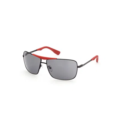 Web Eyewear Men's Sunglasses  We0295-6402a  64 Mm Gbby2 In Gray