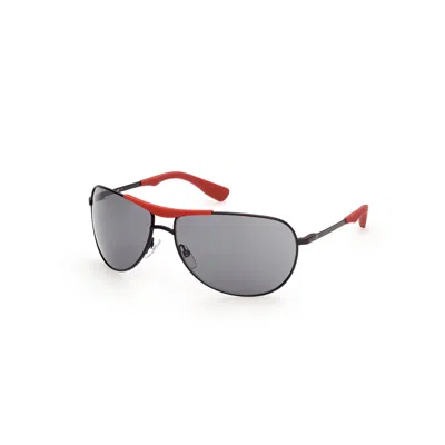 Web Eyewear Men's Sunglasses  We0296-6602a  66 Mm Gbby2 In Gray