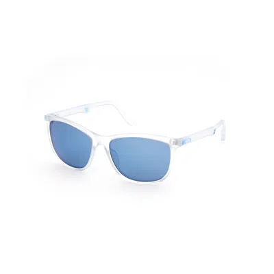 Web Eyewear Men's Sunglasses  We0300-5726v  57 Mm Gbby2 In Blue