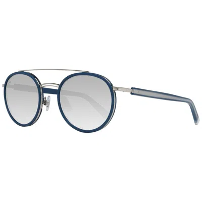 Web Eyewear Metal Sunglasses In Blue