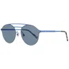 Web Eyewear Metal Sunglasses In Blue