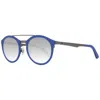Web Eyewear Metal Sunglasses In Blue