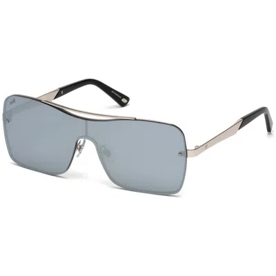 Web Eyewear Metal Sunglasses In Blue
