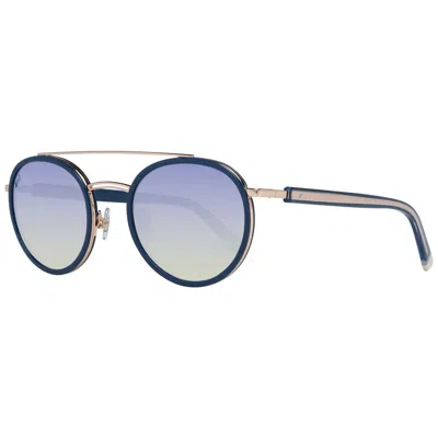 Web Eyewear Metal Sunglasses In Blue