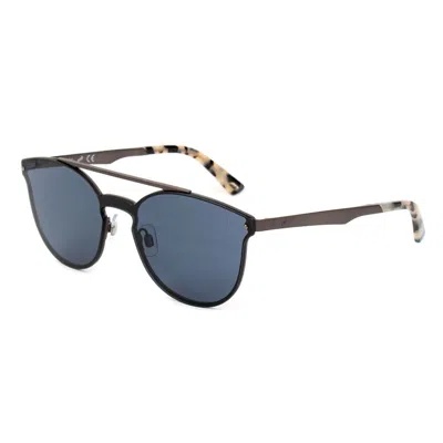 Web Eyewear Metal Sunglasses In Blue