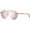 Web Eyewear Metal Sunglasses In Pink