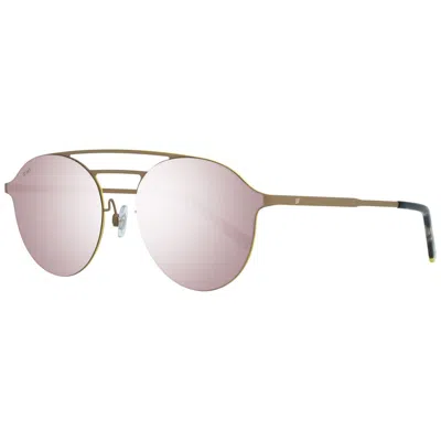 Web Eyewear Metal Sunglasses In Pink