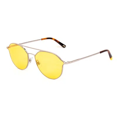 Web Eyewear Metal Sunglasses In Gold