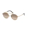 Web Eyewear Metal Sunglasses In Gold