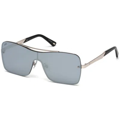 Web Eyewear Metal Sunglasses In Blue