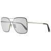 Web Eyewear Metal Women's Sunglasses In Black