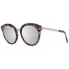 Web Eyewear Metal Women's Sunglasses In Brown