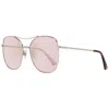 Web Eyewear Metal Women's Sunglasses In Pink