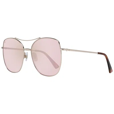 Web Eyewear Metal Women's Sunglasses In Pink