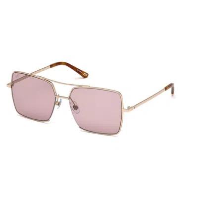 Web Eyewear Metal Women's Sunglasses In Pink
