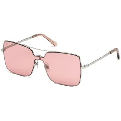 Web Eyewear Metal Women's Sunglasses In Pink