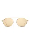 Web Eyewear Round-frame Sunglasses