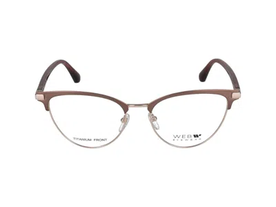 Web Eyewear Sunglasses In Dark Bronze Op