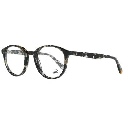 Web Eyewear Unisex' Spectacle Frame  We5222 48055 Gbby2 In Black