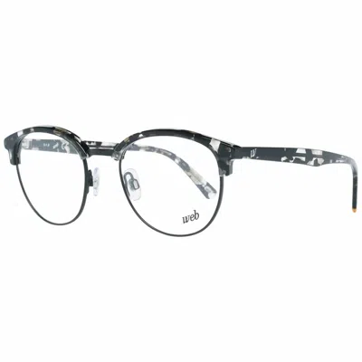 Web Eyewear Unisex' Spectacle Frame  We5225 49002 Gbby2 In Black