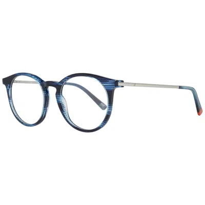 Web Eyewear Unisex' Spectacle Frame  We5240 50092 Gbby2 In Blue