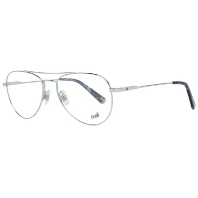 Web Eyewear Unisex' Spectacle Frame  We5273 56016 Gbby2 In Metallic