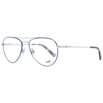 Web Eyewear Unisex' Spectacle Frame  We5273 5616b Gbby2 In Blue