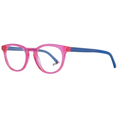 Web Eyewear Unisex' Spectacle Frame  We5307 45074 Gbby2 In Pink