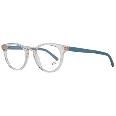Web Eyewear Unisex' Spectacle Frame  We5307 4572a Gbby2 In White