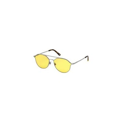 Web Eyewear Unisex Sunglasses  We0208a  59 Mm Gbby2 In Yellow