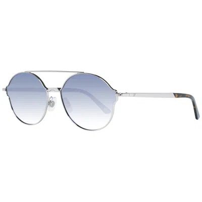 Web Eyewear Unisex Sunglasses  We0243 5816c  58 Mm Gbby2 In Blue