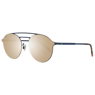 Web Eyewear Unisex Sunglasses  We0249 5892c  58 Mm Gbby2 In Brown